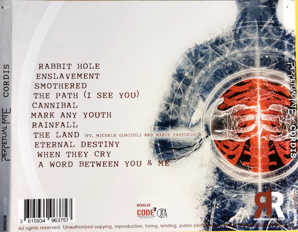 Perpetual Fate : Cordis (CD, Album)