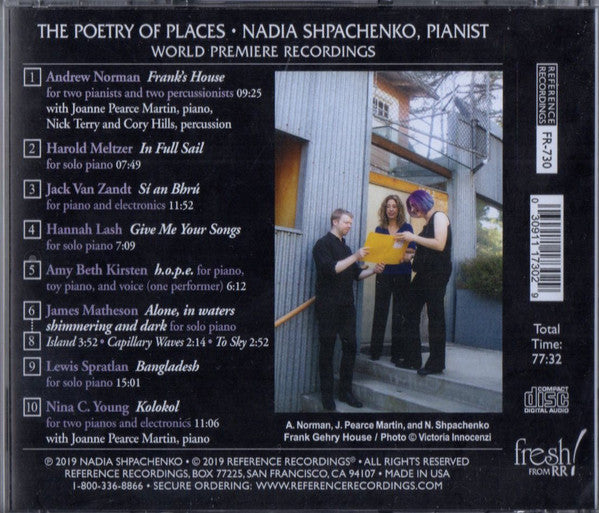 Nadia Shpachenko : The Poetry of Places (HDCD)