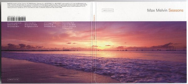 Max Melvin : Seasons (CD, Album, Dig)