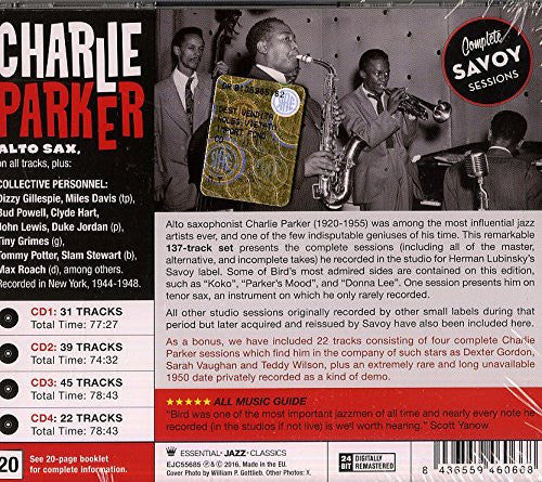Charlie Parker : Complete Savoy Sessions (4xCD, Comp)