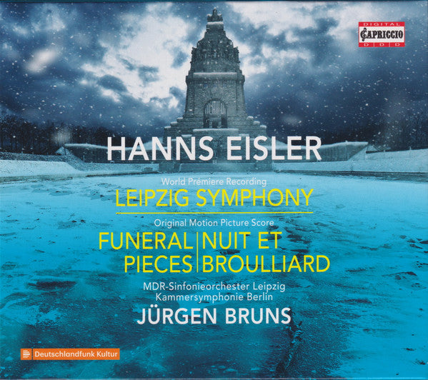 Hanns Eisler, MDR Sinfonieorchester, Kammersymphonie Berlin, Jürgen Bruns : Leipzig Symphony / Funeral Pieces / Nuit Et Broulliard (CD)