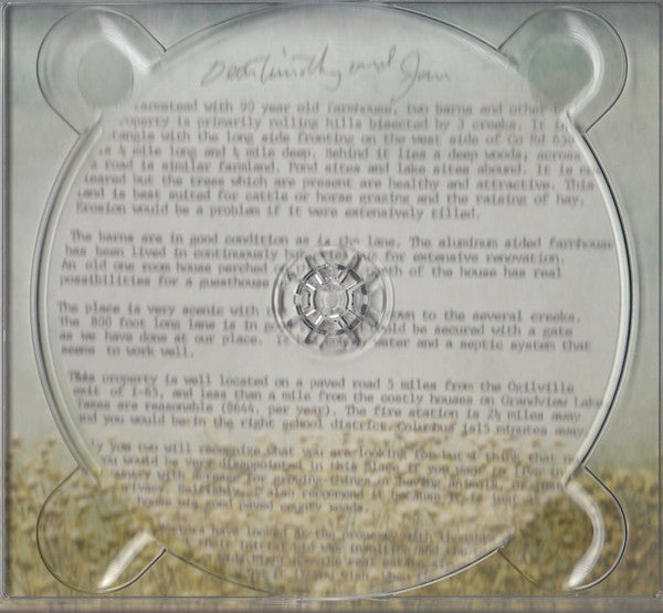 Tim Grimm : Heart Land Again (CD, Album, Dig)
