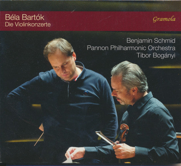 Béla Bartók  /  Benjamin Schmid, Pannon Philharmonic Orchestra, Tibor Bogányi : Die Violinkonzerte (CD, Album)