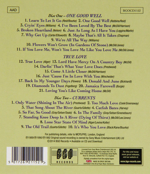 Don Williams (2) : One Good Well/True Love/Currents (CD, Comp, RM)
