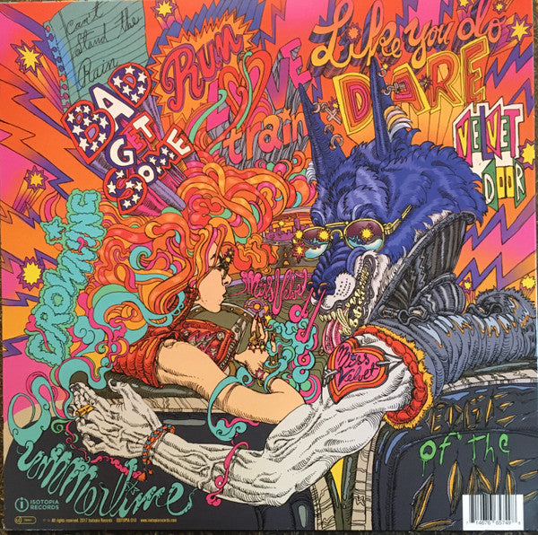 Miss Velvet & The Blue Wolf : Bad Get Some (LP, Album, Whi)