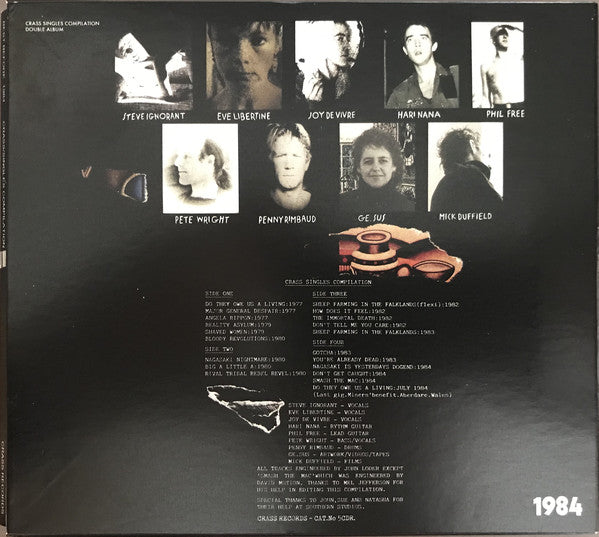 Crass : Best Before...1984 (CD, Comp, RE, RM)