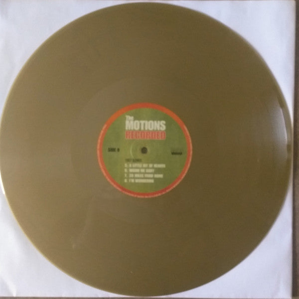 The Motions : Recorded (LP, Album, Ltd, Gol)