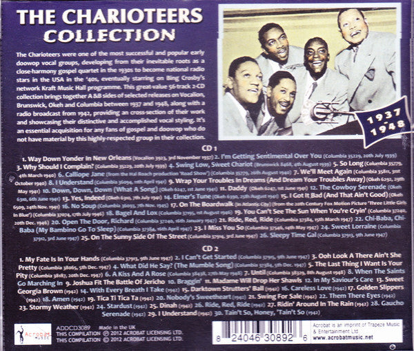 The Charioteers : The Charioteers Collection 1937-1948 (2xCDr, Comp)