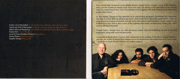 Yinon Muallem : Back Home (CD, Album)