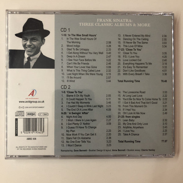 Frank Sinatra : Three Classic Albums & More (2xCD, Comp)