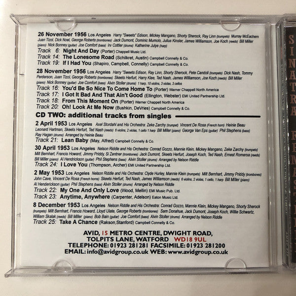 Frank Sinatra : Three Classic Albums & More (2xCD, Comp)