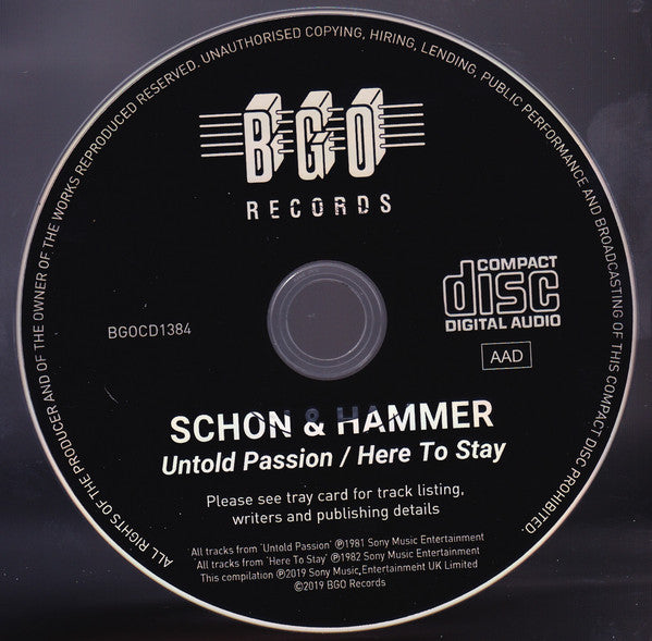 Schon & Hammer : Untold Passion ✩ Here To Stay (CD, Comp, RE, RM)