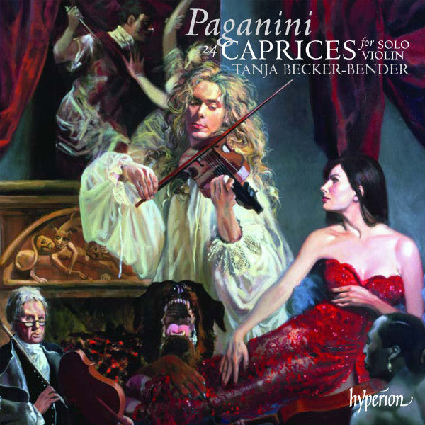 Niccolò Paganini, Tanja Becker-Bender : 24 Caprices For Solo Violin (CD, Album)