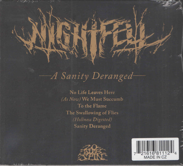 Nightfell : A Sanity Deranged (CD, Album)