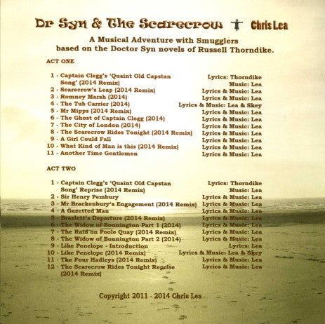 Chris Lea (4) : Dr Syn & The Scarecrow (2xCD, Album)