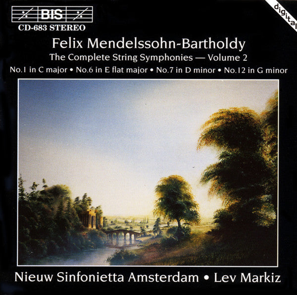 Felix Mendelssohn-Bartholdy - Nieuw Sinfonietta Amsterdam, Lev Markiz : The Complete String Symphonies – Volume 2 (CD, Album)