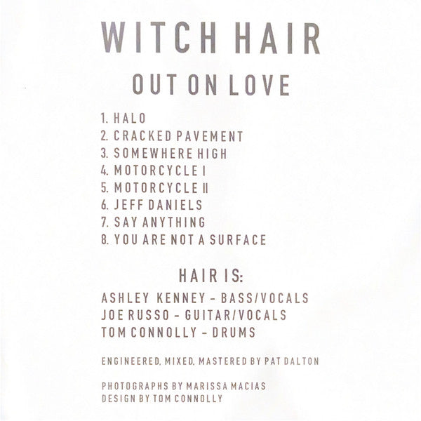 Witch Hair : Out on Love (CD)