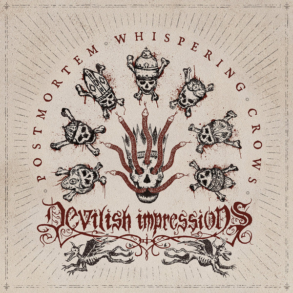 Devilish Impressions : Postmortem Whispering Crows (CD, EP)