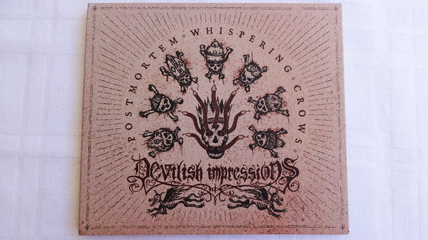 Devilish Impressions : Postmortem Whispering Crows (CD, EP)