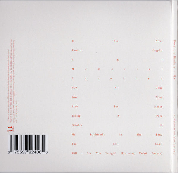 Devendra Banhart : Ma (CD, Album)