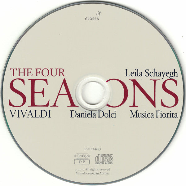 Antonio Vivaldi – Leila Schayegh, Musica Fiorita : The Four Seasons (CD, Album)