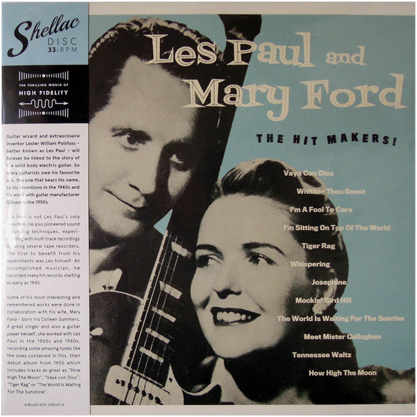 Les Paul & Mary Ford : The Hit Makers (LP, Album, RE)