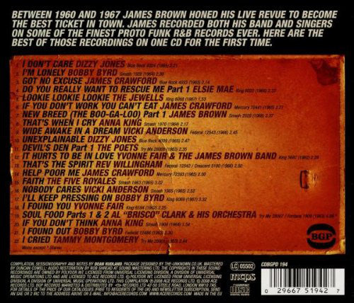 James Brown : The Godfather's R&B (James Brown's Productions 1962-67) (CD, Comp)