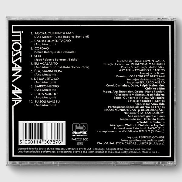 Ana Mazzotti : Ana Mazzotti (CD, Album, RE)