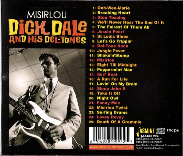 Dick Dale & His Del-Tones : Misirlou (CD, Comp)