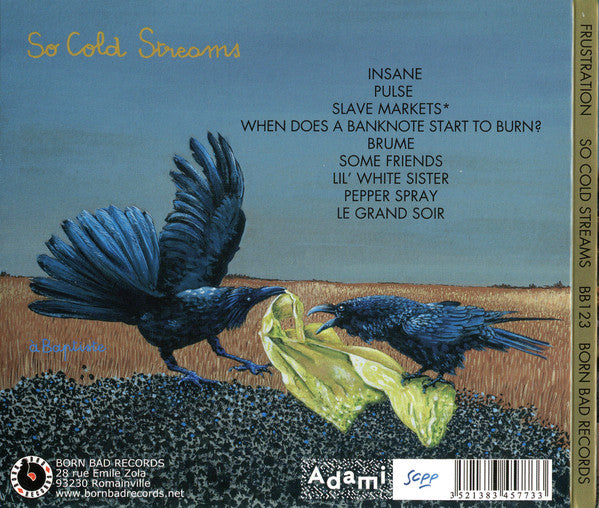 Frustration : So Cold Streams (CD, Album)