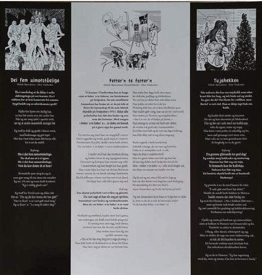 Vinskvetten : Dei Fem UimotSlåelige (LP, Album, Ltd + CD, Album)