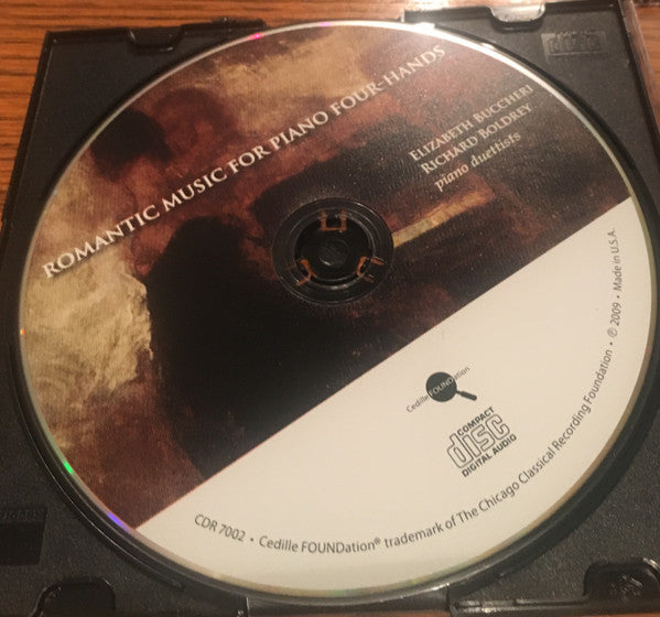Elizabeth Buccheri, Richard Boldrey : Romantic Music For Piano Music Four-Hands (CD, Album)