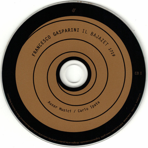 Francesco Gasparini – Leonardo De Lisi, Filippo Mineccia, Giuseppina Bridelli, Ewa Gubańska, Auser Musici, Antonio Giovannini, Carlo Ipata : Il Bajazet (1719) (3xCD, Album)