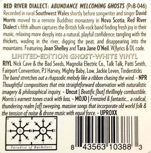 Red River Dialect : Abundance Welcoming Ghosts (LP, Album, Ltd, Gho)