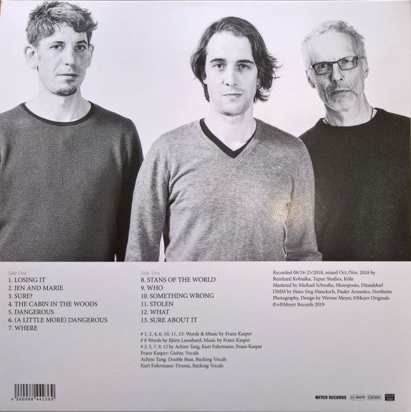 The Kasper Collusion : Losing It (LP, Album, 180)
