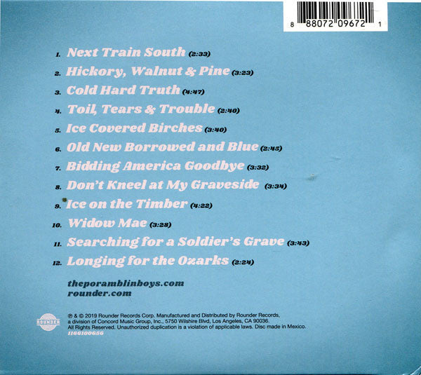 The Po' Ramblin' Boys : Toil, Tears & Trouble (CD, Album)