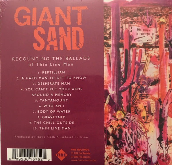 Giant Sand : Recounting The Ballads Of Thin Line Men (CD, Album)