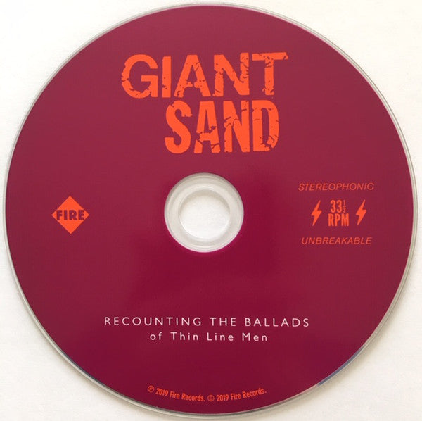 Giant Sand : Recounting The Ballads Of Thin Line Men (CD, Album)
