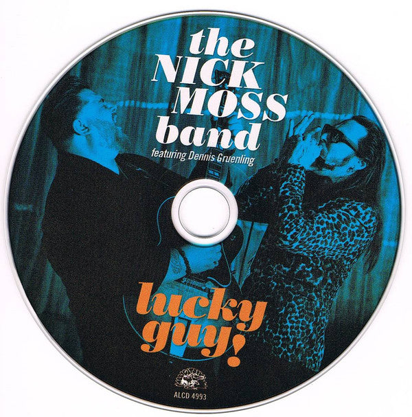 Nick Moss Band Featuring Dennis Gruenling : Lucky Guy! (CD, Album)