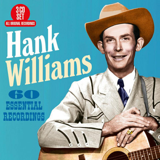 Hank Williams : 60 Essential Recordings (3xCD, Comp, RM)
