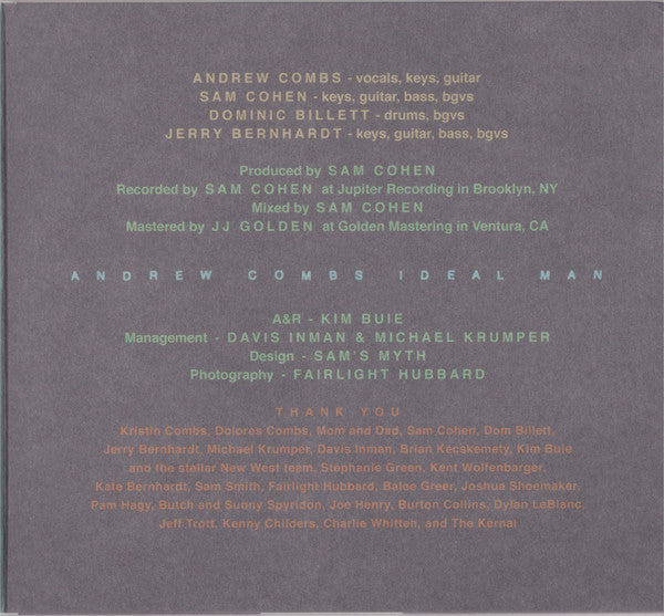 Andrew Combs : Ideal Man (CD, Album)
