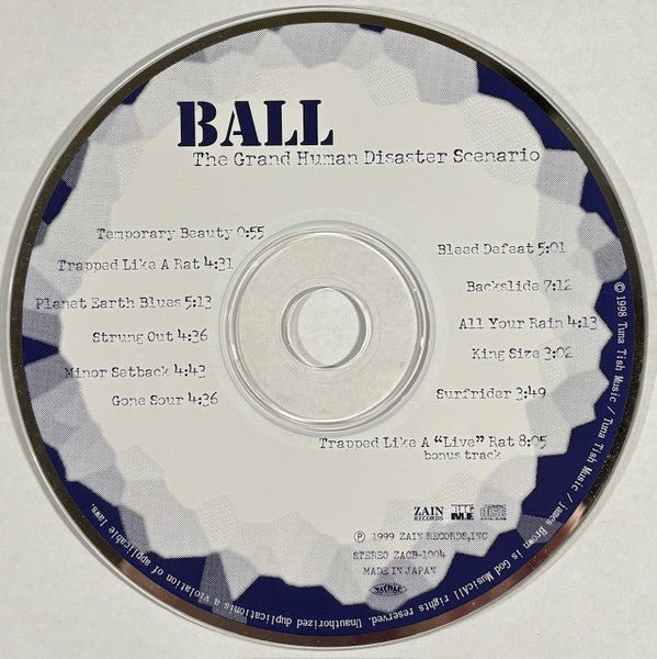 Ball (16) : The Grand Human Disaster Scenario (CD, Album)