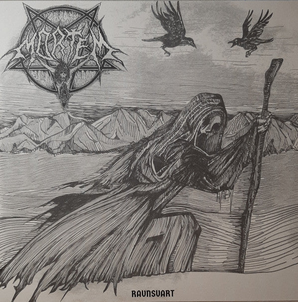 Mortem : Ravnsvart (LP, Album, 180)
