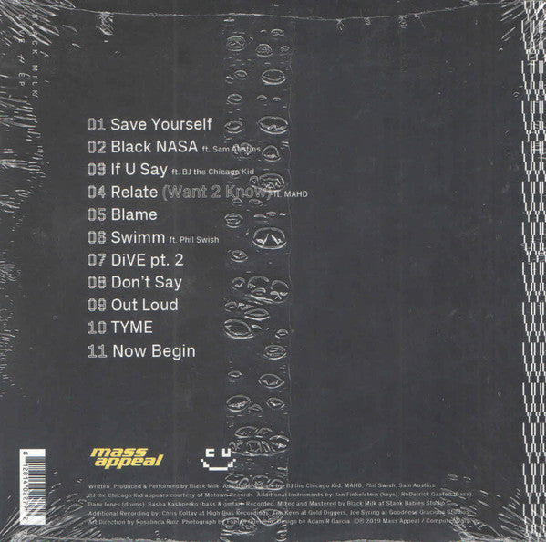 Black Milk : Dive  (CD, EP)