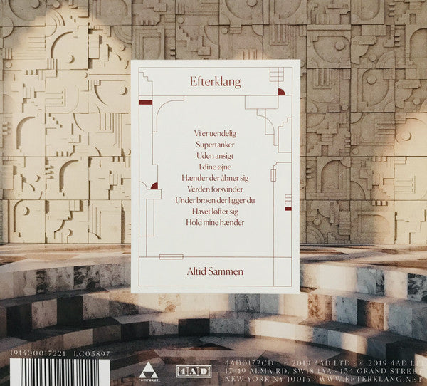 Efterklang : Altid Sammen (CD, Album)