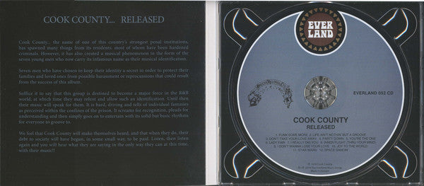 Cook County : Released (CD, Album, RE)