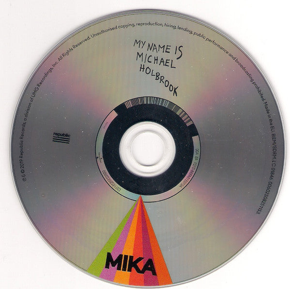 MIKA (8) : My Name Is Michael Holbrook (CD, Album)