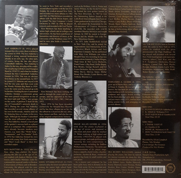 Nat Adderley Septet : Don't Look Back (LP, Album, Ltd, RE, 180)