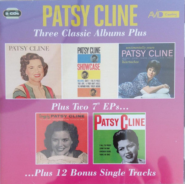Patsy Cline : Three Classic Albums Plus (2xCD, Comp, RM)