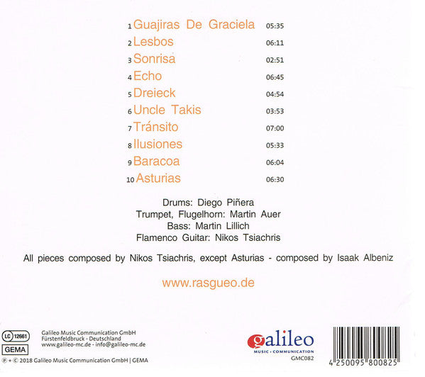 Rasgueo : Echo (CD, Album)
